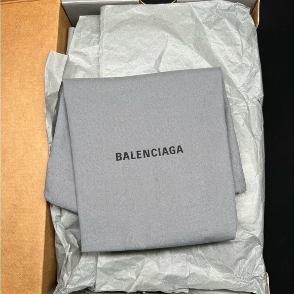 Balenciaga Speed 2.0 Black White Tansparent Sole - Picture 3 of 9